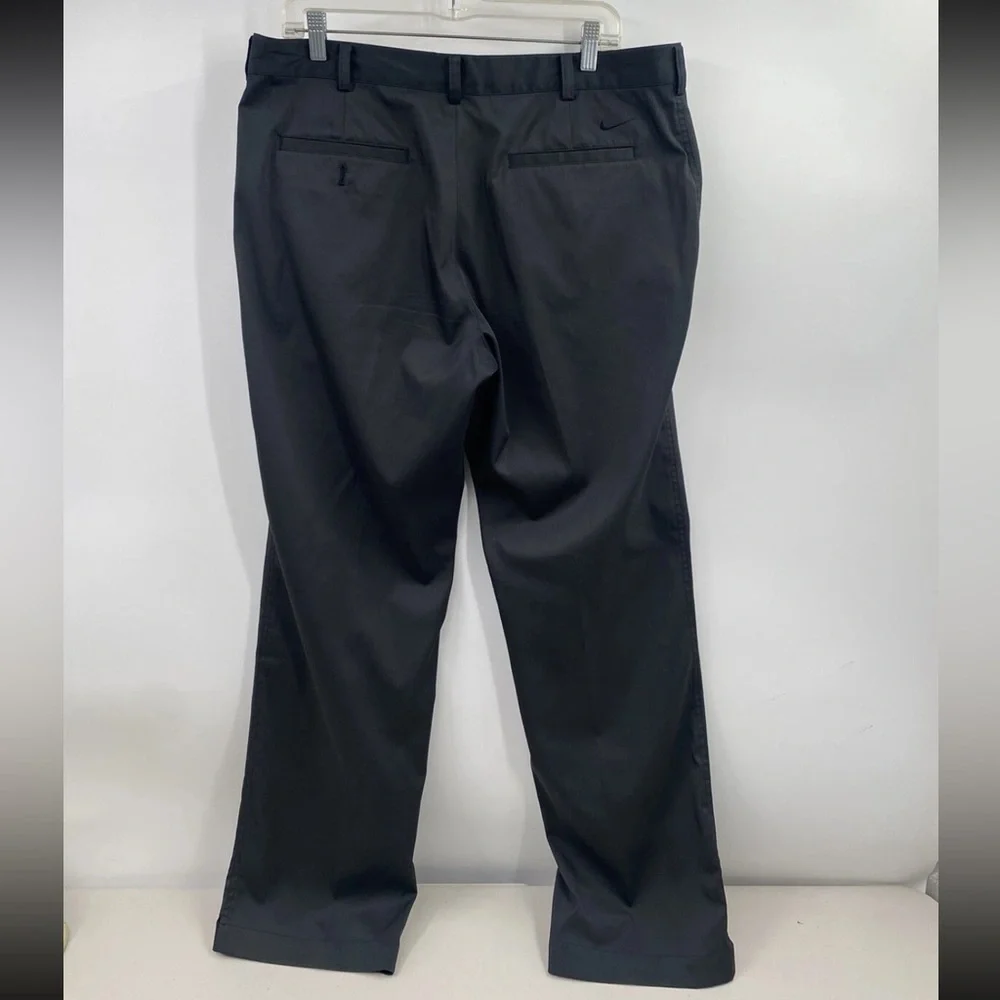 Nike Victory Golf Tour Men's Performance Black Flat Front Pants Drifit 36x32